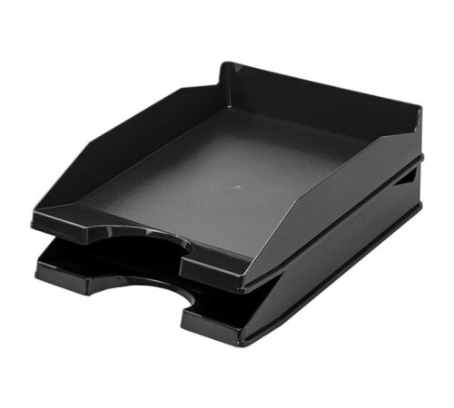 Лоток горизонтальный для бумаг КОМПЛЕКТ 2 шт., BRAUBERG 