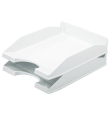 Лоток горизонтальный для бумаг КОМПЛЕКТ 2 шт., BRAUBERG 