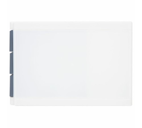 Бокс с 3 выдвижными лотками, корпус светлый, лотки серые, 235х300х355 мм, BRAUBERG 