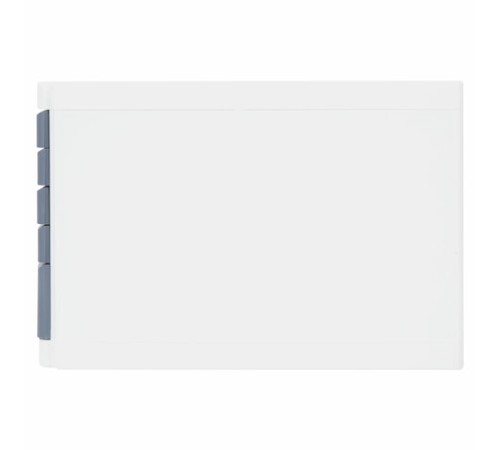 Бокс с 5 выдвижными лотками, корпус светлый, лотки серые, 235х300х355 мм, BRAUBERG 