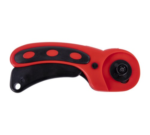 Нож раскройный роликовый 45 мм BRAUBERG PROFESSIONAL, круглое лезвие, резиновые вставки, 238087