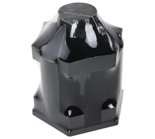 Подставка-органайзер BRAUBERG MAXI DESK, 10 отделений, вращающаяся, 157х140х175 мм, черная, 238093