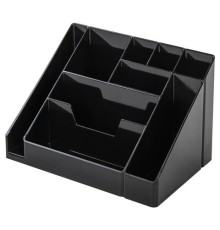 Подставка-органайзер BRAUBERG GRAND OFFICE, 9 отделений, 115х160х105 мм, черная, 238098