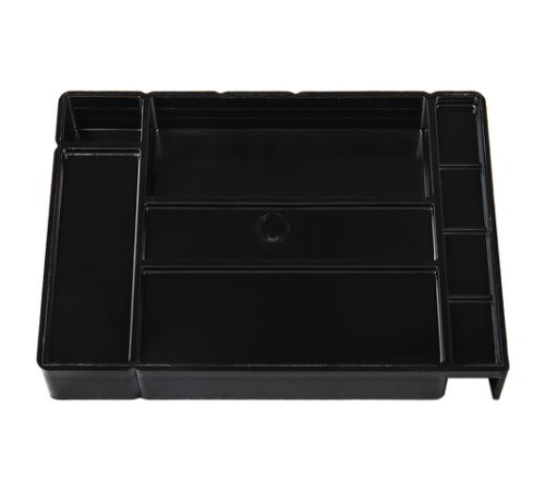Подставка-органайзер BRAUBERG GRAND OFFICE, 9 отделений, 115х160х105 мм, черная, 238098
