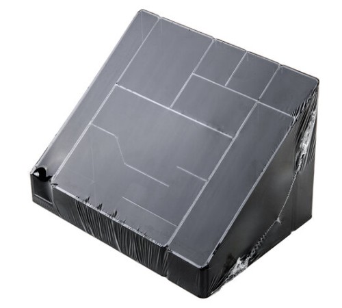 Подставка-органайзер BRAUBERG GRAND OFFICE, 9 отделений, 115х160х105 мм, черная, 238098