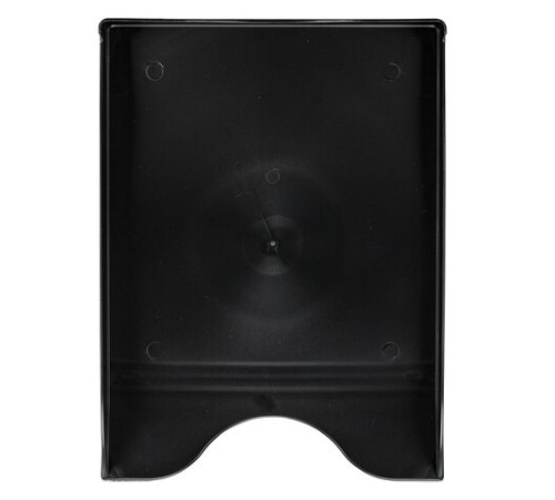 Лоток горизонтальный для бумаг BRAUBERG STYLE, 345х255х65 мм, черный, 238105