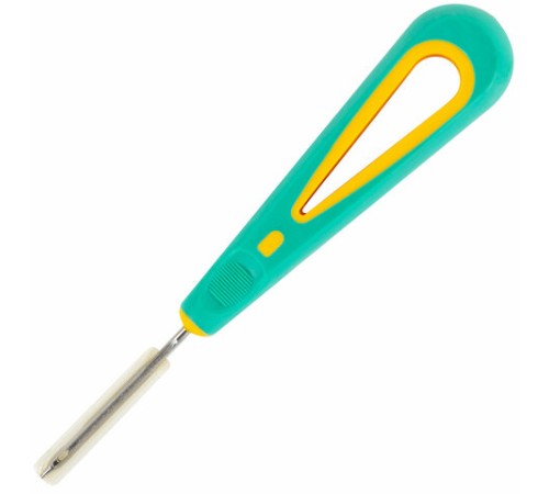 Шило с ушком, общая длина 145 мм, d=3 мм, прорезиненная ручка, STAFF, 238114