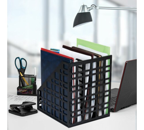 Лоток вертикальный для бумаг BRAUBERG 