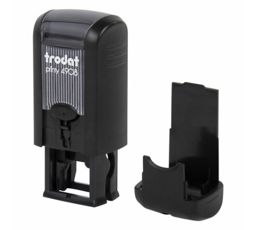 Оснастка для штампа, размер оттиска 15х7 мм, синий, TRODAT 4908 P3, подушка в комплекте, 95114