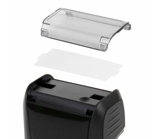 Оснастка для штампа, размер оттиска 26х9 мм, синий, TRODAT 4910 P4, подушка в комплекте, 56876