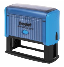 Штамп самонаборный 5-стр, оттиск 82х25 мм, синий, TRODAT 4925, корпус СИНИЙ, КАССЫ В КОМПЛЕКТЕ, 53404