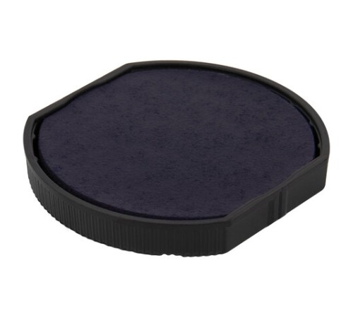 Оснастка для печатей оттиск D=42 мм, синий, TRODAT IDEAL 46042, корпус ЖЕЛТЫЙ, крышка, подушка, 198960