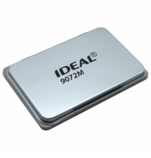 Штемпельная подушка TRODAT IDEAL 9072М, 110х70 мм, металлический корпус, НЕОКРАШЕННАЯ, 190568
