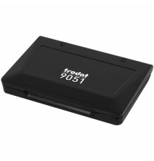 Штемпельная подушка TRODAT 9051 90х50 мм, ЧЕРНАЯ, 191020