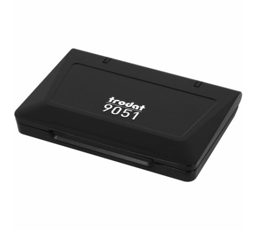 Штемпельная подушка TRODAT 9051 90х50 мм, ЧЕРНАЯ, 191020