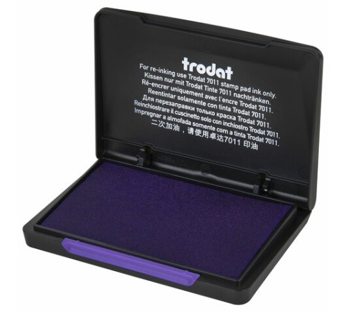 Штемпельная подушка TRODAT 9051 90х50 мм, ФИОЛЕТОВАЯ, 191021