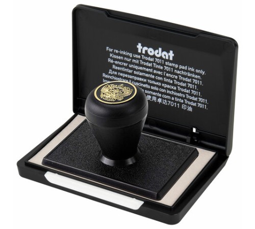 Штемпельная подушка TRODAT 9051, 90х50 мм, НЕОКРАШЕННАЯ, 191052