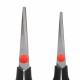 Ножницы BRAUBERG SOFT GRIP НАБОР 5 штук (140, 170, 190, 220, 240 мм), эргономичные черно-красные ручки, ВЫГОДНАЯ УПАКОВКА, 238410