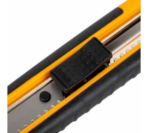 Нож универсальный мощный, 25 мм, BRAUBERG EXTRA, автофиксатор, резиновые вставки, 238731