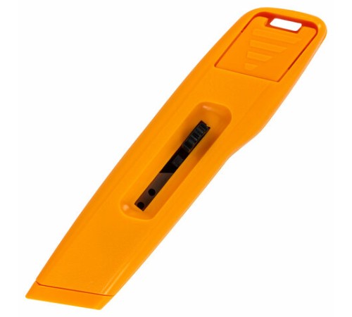 Нож универсальный мощный STAFF PRO, автофиксатор, ABS-пластик, 238734