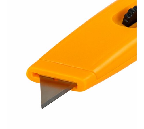 Нож универсальный мощный STAFF PRO, автофиксатор, ABS-пластик, 238734