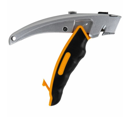 Нож универсальный мощный алюминиевый BRAUBERG 