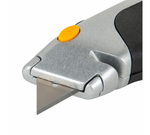 Нож универсальный мощный алюминиевый BRAUBERG 