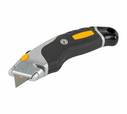 Нож универсальный мощный алюминиевый BRAUBERG 