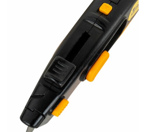 Нож универсальный мощный, BRAUBERG METALLIC PRO, автофиксатор, функция автовозврата, 238737