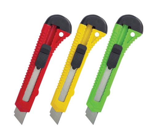 Нож канцелярский 18 мм КОМПЛЕКТ 
