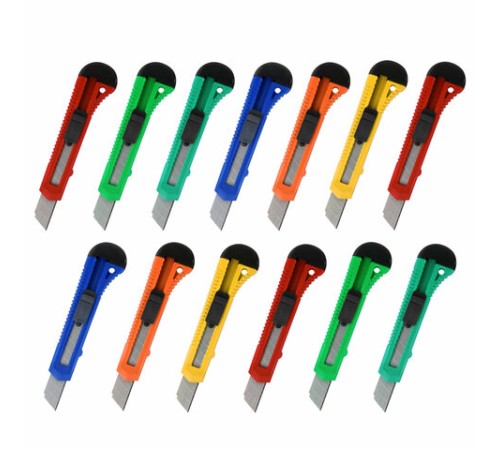 Нож канцелярский 18 мм КОМПЛЕКТ 