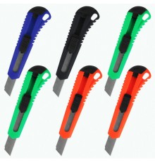 Нож канцелярский 18 мм, КОМПЛЕКТ 