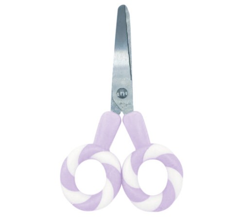 Ножницы FUNSTER (ФАНСТЕР) 130 мм, фигурные ручки ЛЕДЕНЦЫ из ABS пластика, в дисплее, 238853