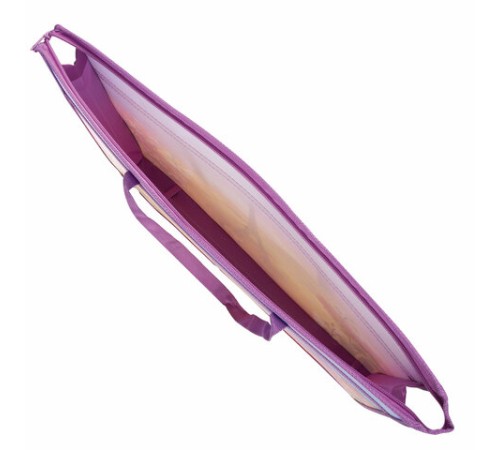 Папка для рисунков и чертежей с ручками BRAUBERG А3, пластик, молния сверху, 