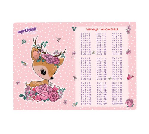 Настольное покрытие ЮНЛАНДИЯ, А3+, пластик, 46x33 см, 