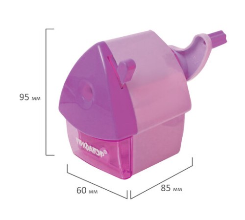 Точилка механическая ПИФАГОР 