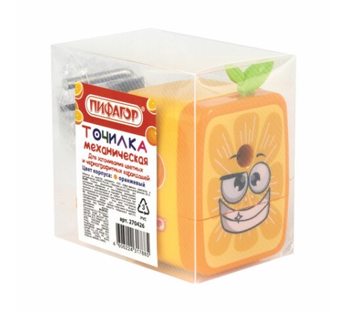 Точилка механическая ПИФАГОР 