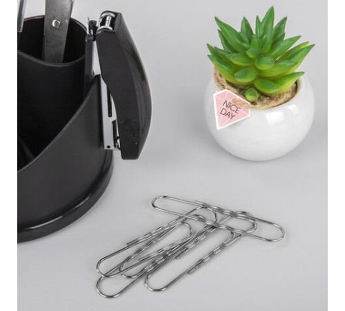 Скрепки большие 78 мм, STAFF, оцинкованные, гофрированные, 50 шт., в картонной коробке, 270449