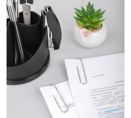 Скрепки большие 78 мм, BRAUBERG, никелированные, гофрированные, 50 шт., в картонной коробке, 270450