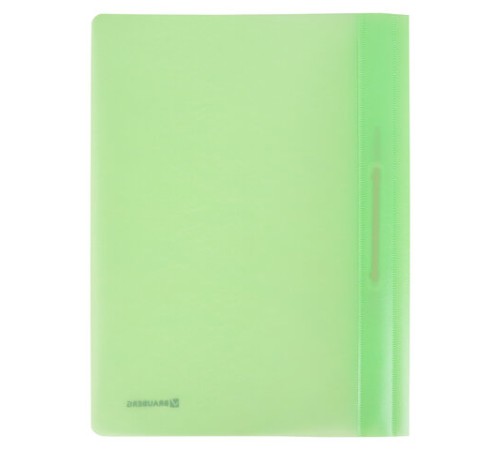 Скоросшиватель пластиковый BRAUBERG 