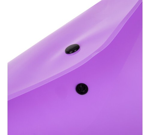 Папка-конверт с кнопкой BRAUBERG 