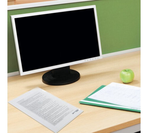 Папка-уголок плотная BRAUBERG SUPER, 0,18 мм, прозрачная, 270478