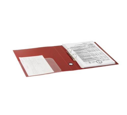 Папка на 2 кольцах BRAUBERG 