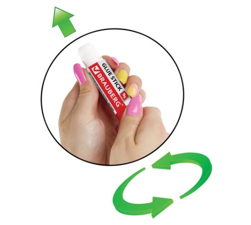 Клей-карандаш 9 г ВЫГОДНАЯ УПАКОВКА КОМПЛЕКТ 30 штук, BRAUBERG, 270484