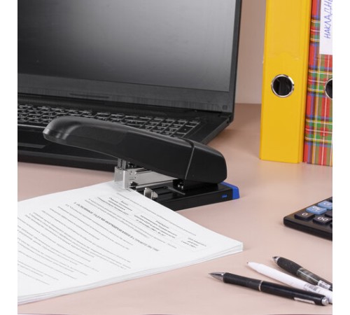 Степлер МОЩНЫЙ до 100 листов BRAUBERG 