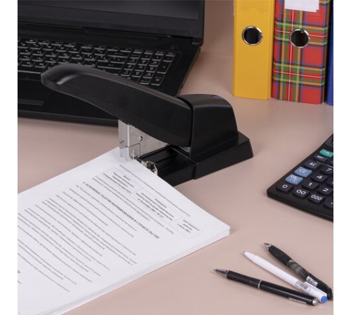 Степлер МОЩНЫЙ до 140 листов BRAUBERG 