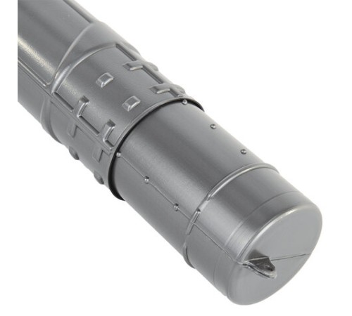 Тубус для чертежей телескопический, длина 36,5-64 см, формат А1, диаметр 6 см, серый, STAFF, 270560