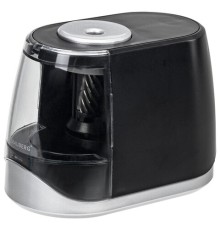 Точилка электрическая BRAUBERG ONE фреза с автостопом, 4 батарейки AA/USB (под адаптер), 270577