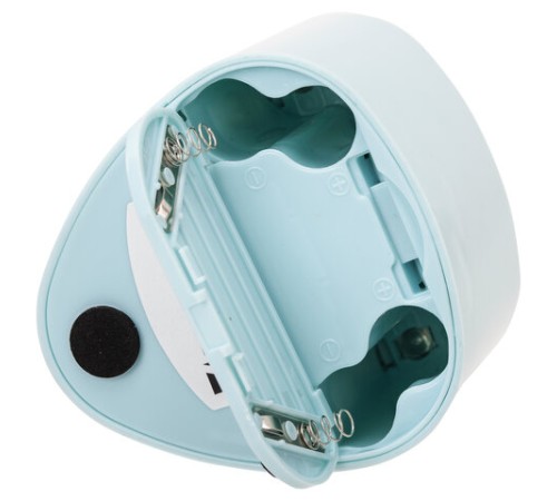 Точилка электрическая BRAUBERG DUAL (для 2 диаметров карандашей!), 4 батарейки АА, голубая, 270578