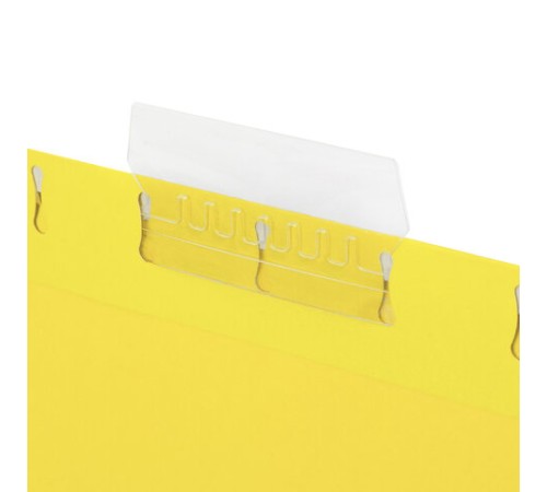 Подвесные папки А4 (350х240 мм) до 80 л., КОМПЛЕКТ 10 шт., желтые, картон, STAFF, 270930